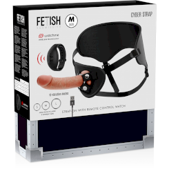 Fetish submissive cyber strap - valjaat kaukosäädöllä dildo watchme m technology 13