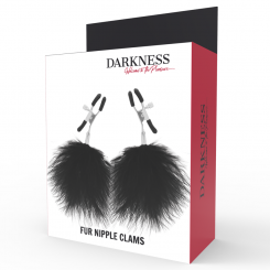 Darkness - pom-pom nipple clamps 2 0