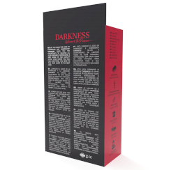 Darkness -  musta säädettävä nahka käsiraudat with lining 4
