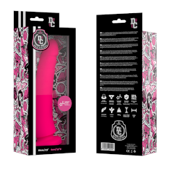 Delta club - toys  pinkki dildo medical silikoni 20 cm -o- 4 cm 1