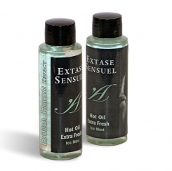 Extase sensual - hierontaöljy with extra fresh ice effect 100 ml 0