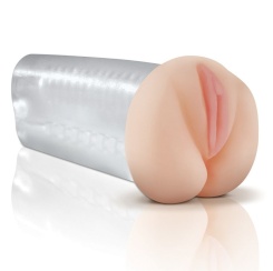 Crazy bull - realistinen vagina ja anus vibraattorilla position 8