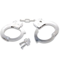 Metalhard - criss cross handcuff stainless steel restraints