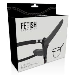 Fetish submissive tupla penetrix strap-on  musta up 4