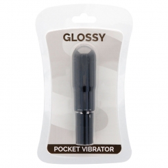 Glossy - pocket vibraattori  musta 0