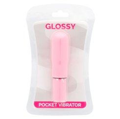 Glossy - pocket vibraattori  pinkki 1