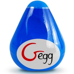 G-vibe - reusable kuvioitu masturbaattori egg  sininen 1