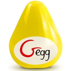 G-vibe - reusable  keltainen kuvioitu masturbaattori egg 1