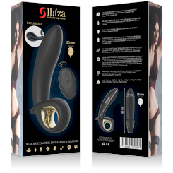 Ibiza - powerful pumpattava anal/vaginal vibraattori kaukosäädettävä 6