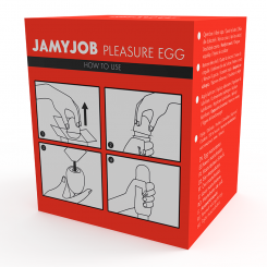 Jamyjob - munamasturbaattori punainenversion discrett 9