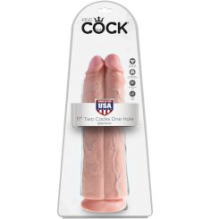 King Cock 11 Two Cocks One Hole