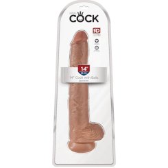 King cock - cock kiveksillä 35.6 cm - flesh 4