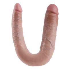 King cock - u-shaped large tupla trouble flesh 17.8 cm 4