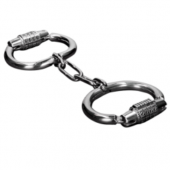 Metal Hard Handcuffs With Combination...