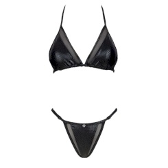 Obsessive - punta negra  musta bikini l 2