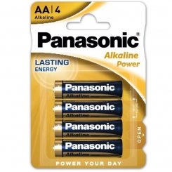 Panasonic - alkaline battery lr1 1.5v blister 1 pack