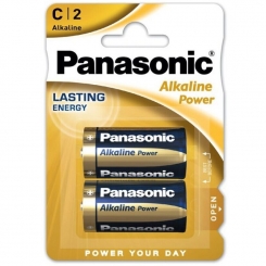 Panasonic - bronze battery c lr14 2 units