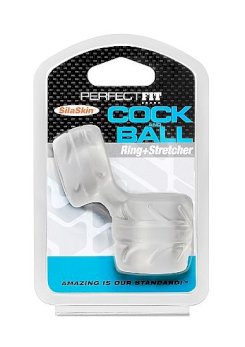 Perfect fit brand - silaskin cock & ball  läpinäkyvä 1