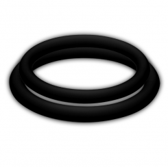 Intense - oto  musta ladattava vibraattori ring