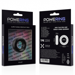 Powering - superjoustava ja resistant penisrengas 4.5cm pr07  musta 1