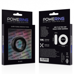 Powering - superjoustava ja resistant penisrengas 4.8cm pr05  musta 1