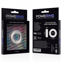 Powering - superjoustava ja resistant penisrengas 4.8cm pr05  kirkas 1