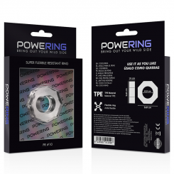 Powering - superjoustava ja resistant penisrengas 5cm pr10  kirkas 1