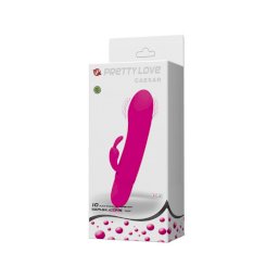 Pretty love - flirtation vibraattori klitoriskiihottimella caesar 9