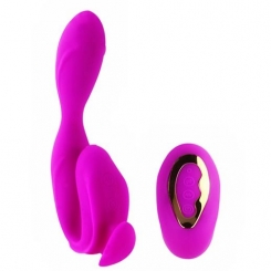 Ibiza - powerful pumpattava anal/vaginal vibraattori kaukosäädettävä