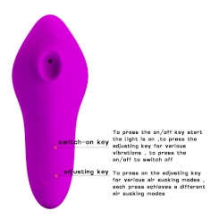 Pretty love - magic fish clitoris suction stimulaattori 4