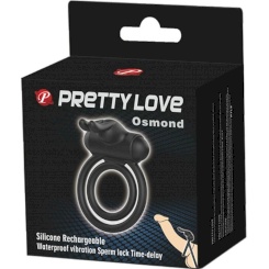 Pretty love - osmond silikoni vibraattori ring 6