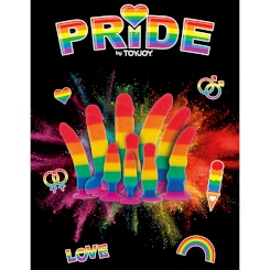 Pride - lgbt flag plugi hunk 10.5 cm 2