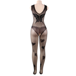 Queen lingerie - perhoskiihotin embroidered body s/l 5