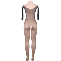 Queen lingerie - long sleeve body with diamonds s/l 4