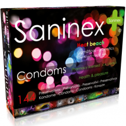 Saninex Heat Beach Condoms 144 Units