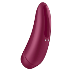 Satisfyer Curvy 1+ Klitoriskiihotin - Punainen 1