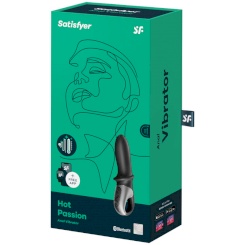 Satisfyer - hot passion anaalivibraattori app  musta 3