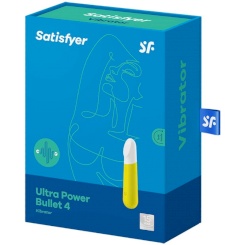 Satisfyer - ultra power luotivibraattori 3  keltainen 2