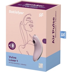 Satisfyer - vulva lover 1 air pulse stimulaattori & vibraattori  violetti 3