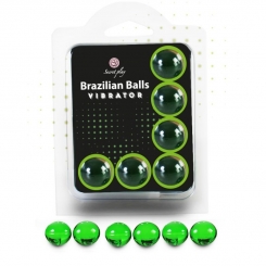 Secretplay - setti 6 brazilian balls heat effect