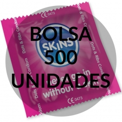 Skins - Condoms Points & Strips Bag 500...