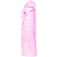 Baile -  läpinäkyvä silikoni penislisäke 13 cm