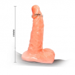 Baile - valjaat with realistinen penis ja ultra passionate säädettävä pikkuhousut 15.5 cm 5