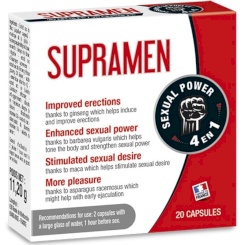 Supramen 20 Capsules Sexual Power 4 In 1