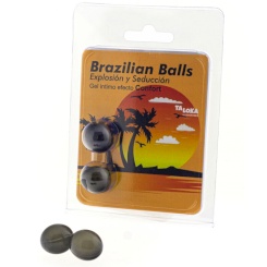 Taloka - 2 brazilian balls climax effect exciting gel
