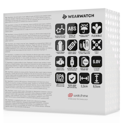 Wearwatch - watchme dual technology vibraattori  fuksia/azabache 3