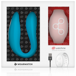 Wearwatch - watchme dual technology vibraattori  syväsininen /  pinkki 6