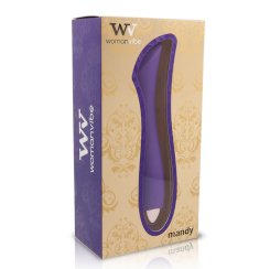 Womanvibe Mandy "k" Point Silicone Rechargeable Vibrator 1