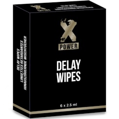 Xpower Delay Wipes 6 Units