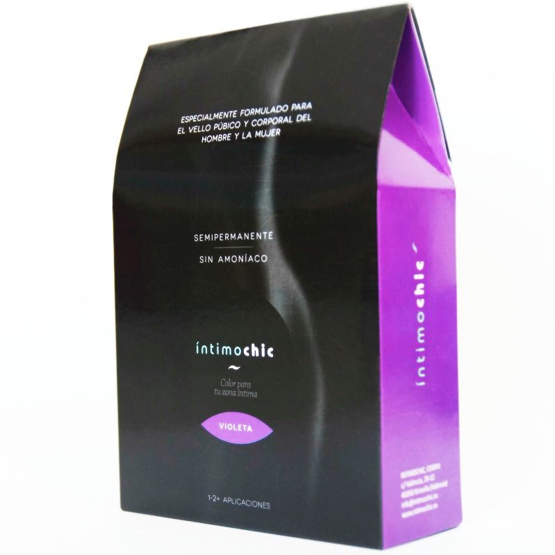 Intimochic Dye For Pubic Ja Body Hair Violetti